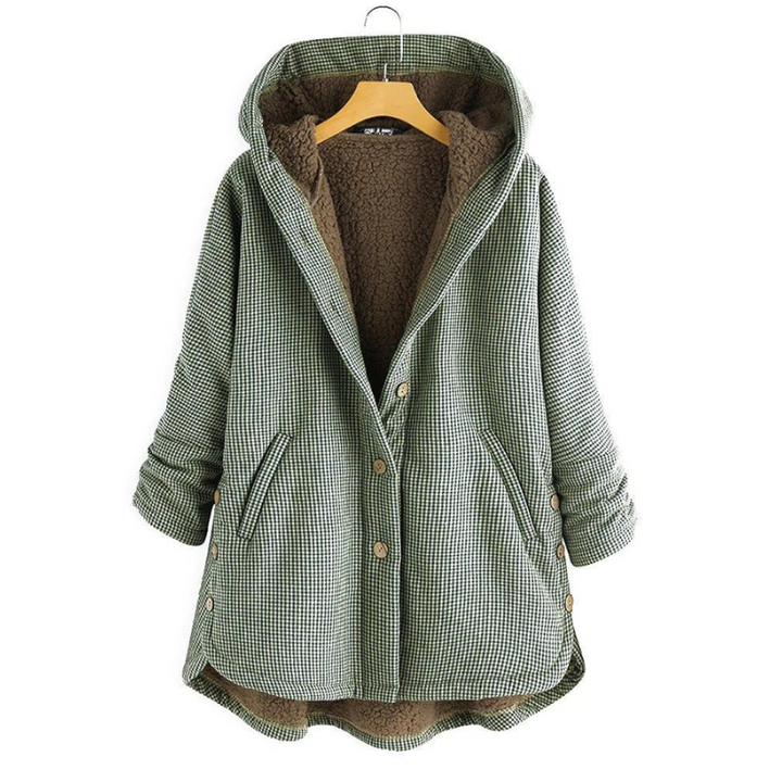 Tea | Elegante y cómoda chaqueta con capucha para mujer