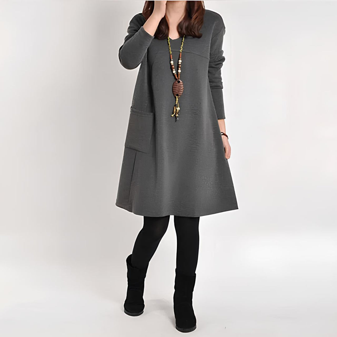 El Nyna™ | Vestido elegante con un solo bolsillo