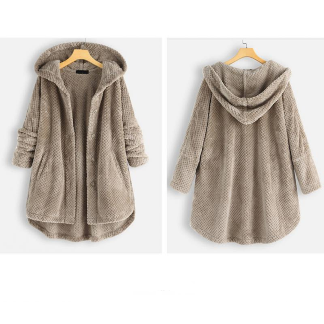 Nora| Chaqueta polar con capucha