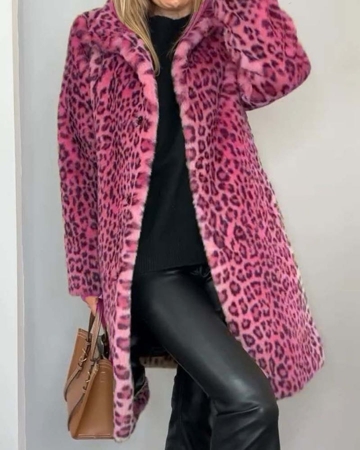 Rocio | Estilo y calidez con estampado leopardo