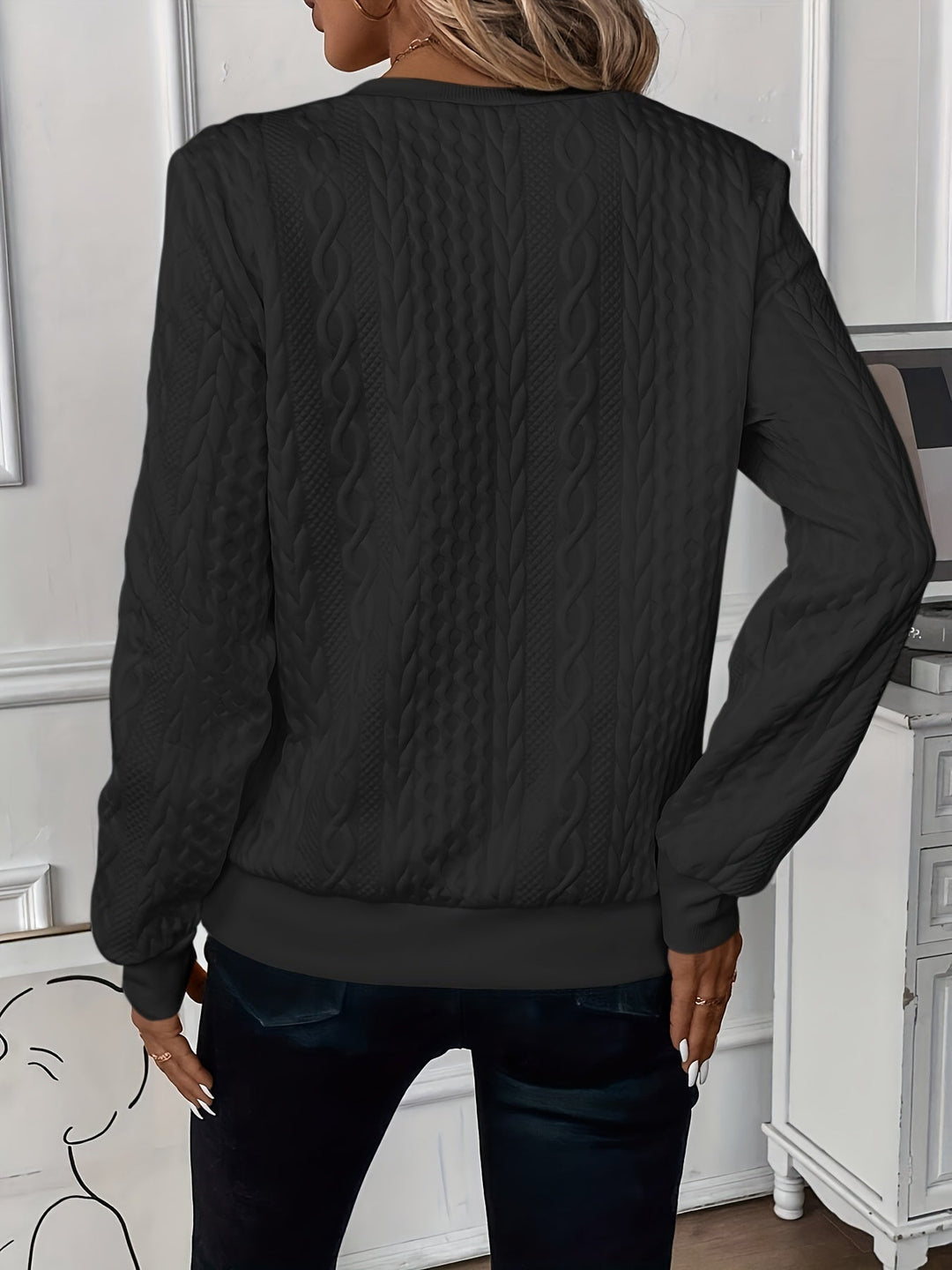 Vana | Elegante y estiloso jersey de punto