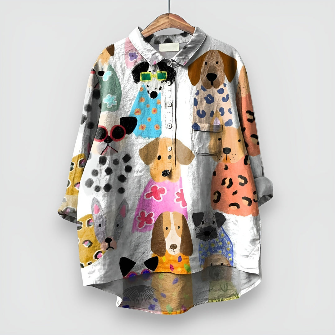 Camisa Lurdes | Estilo Arte y Comodidad