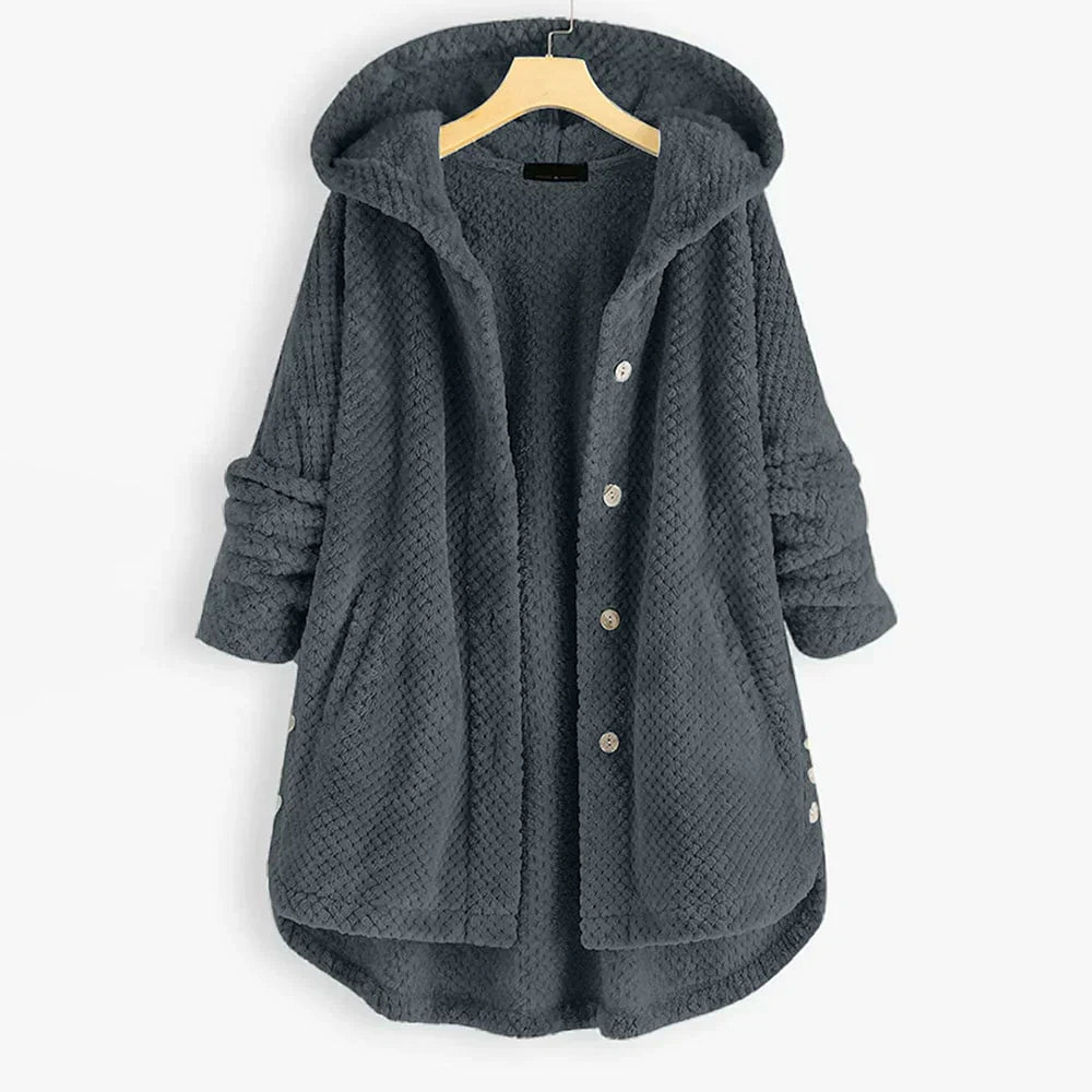 Nora| Chaqueta polar con capucha