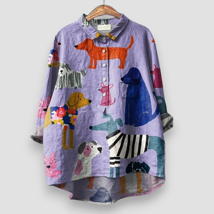 Camisa Lurdes | Estilo Arte y Comodidad