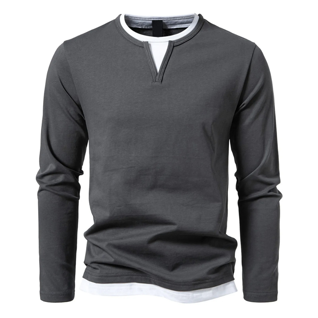 Esteban® |  Camiseta de algodón de manga larga