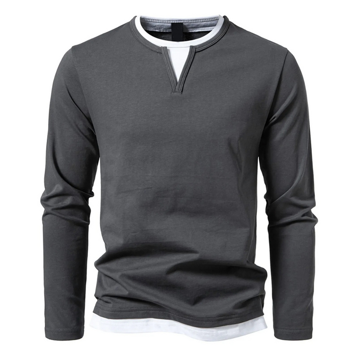 Esteban® |  Camiseta de algodón de manga larga