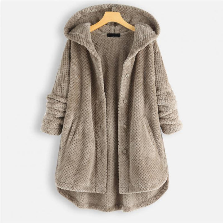 Nora| Chaqueta polar con capucha
