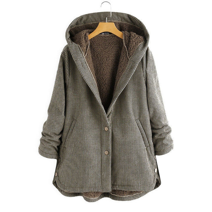 Tea | Elegante y cómoda chaqueta con capucha para mujer