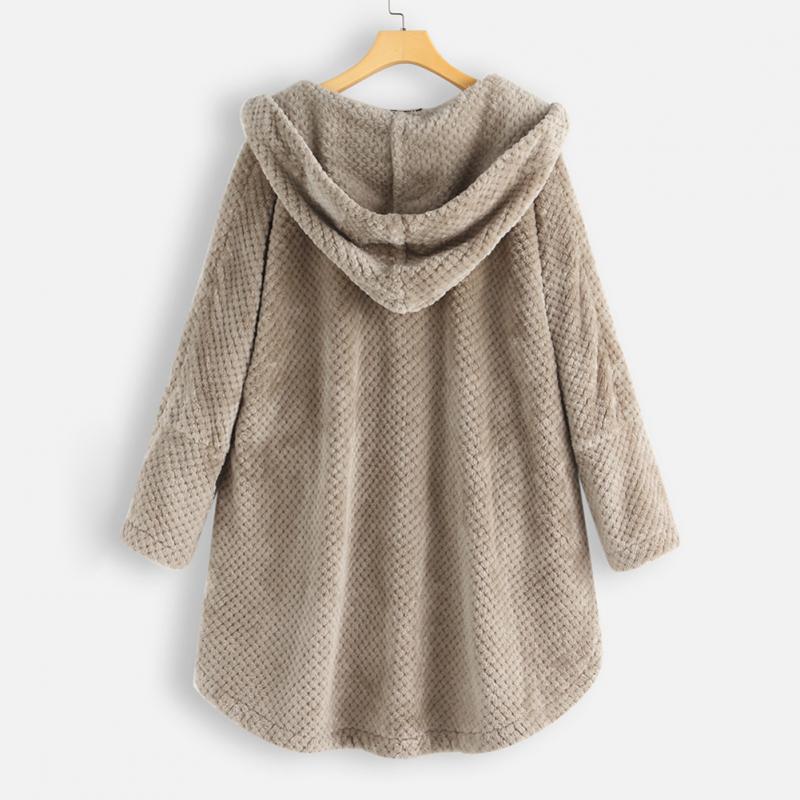 Nora| Chaqueta polar con capucha