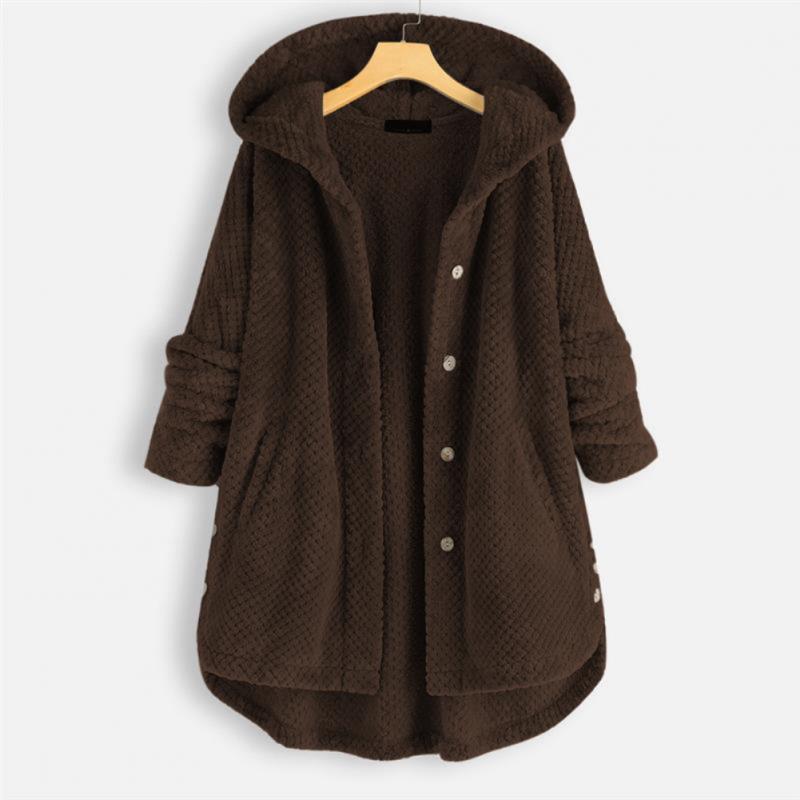 Nora| Chaqueta polar con capucha