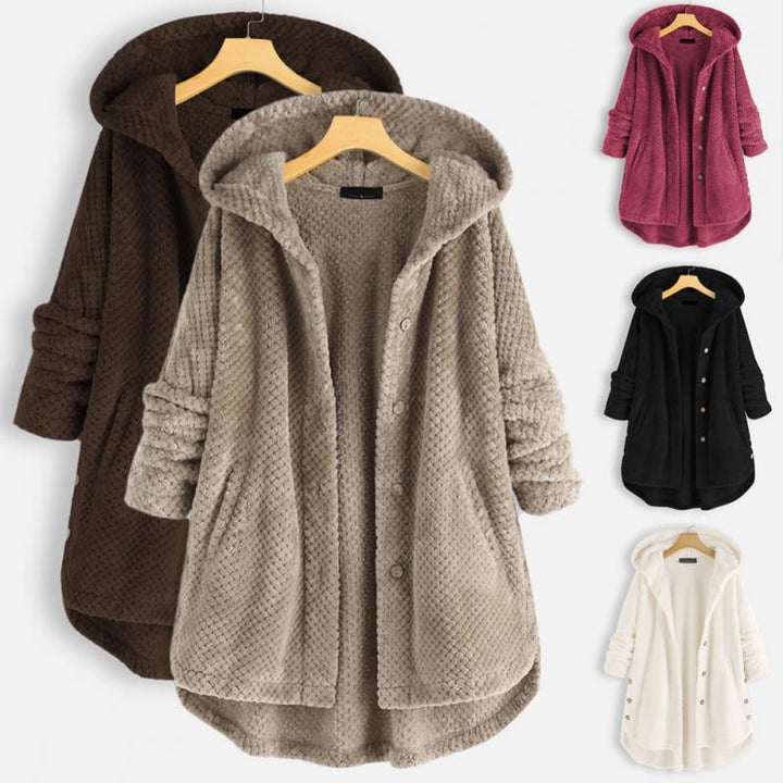 Nora| Chaqueta polar con capucha