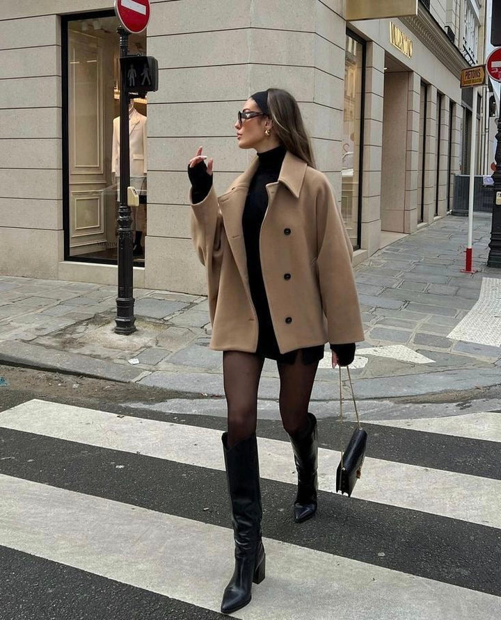 Sierra | Abrigo oversize de lana
