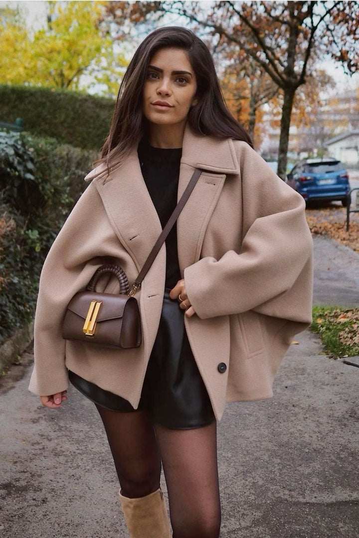 Sierra | Abrigo oversize de lana