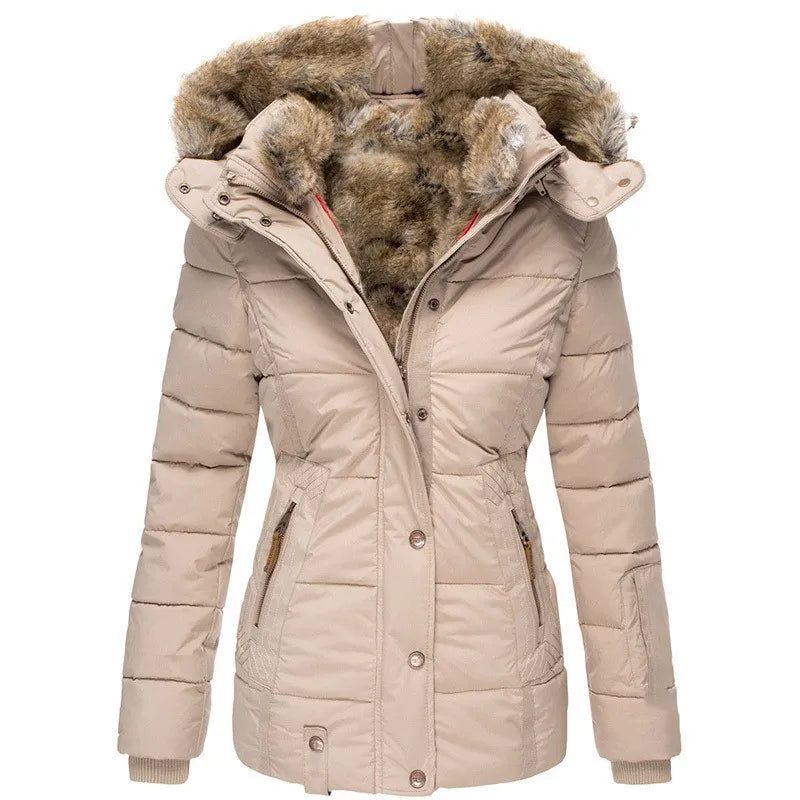 Clara |Abrigo de invierno con forro de piel