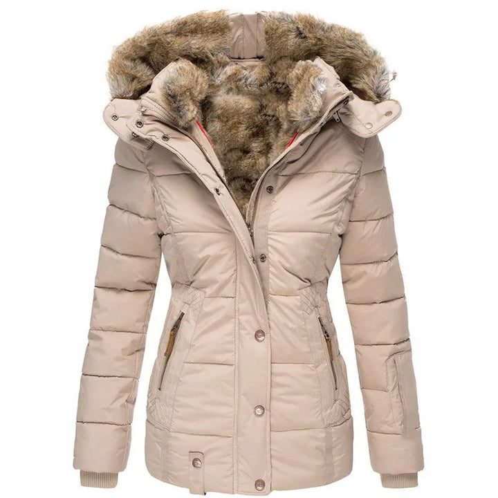 Clara |Abrigo de invierno con forro de piel