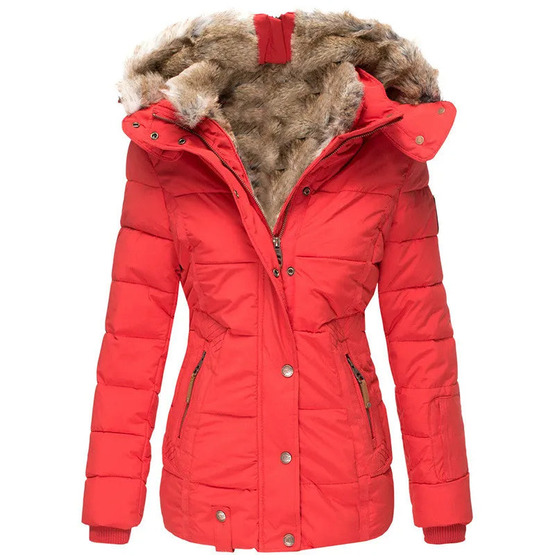 Clara |Abrigo de invierno con forro de piel