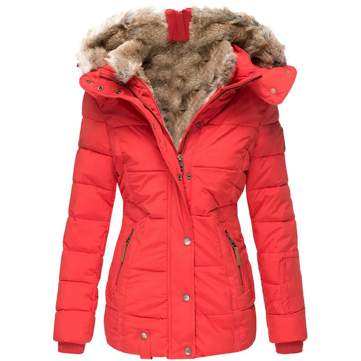 Clara |Abrigo de invierno con forro de piel