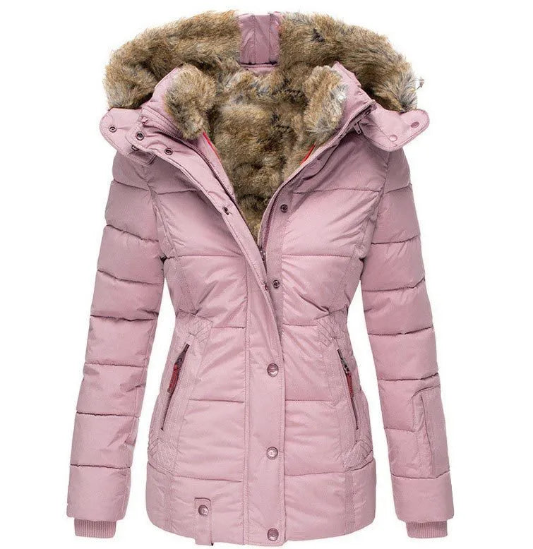 Clara |Abrigo de invierno con forro de piel