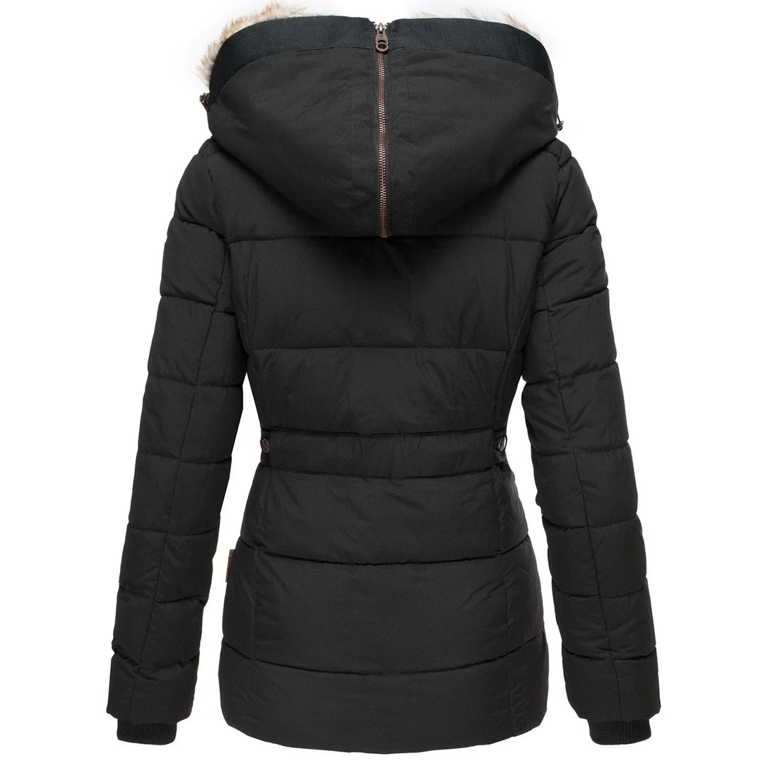 Clara |Abrigo de invierno con forro de piel