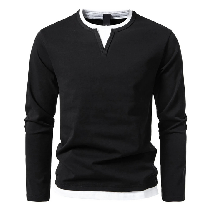 Esteban® |  Camiseta de algodón de manga larga
