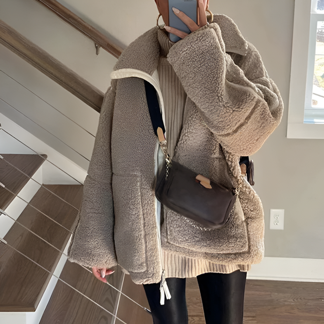 Bonita | Teddyfleece-Jacke