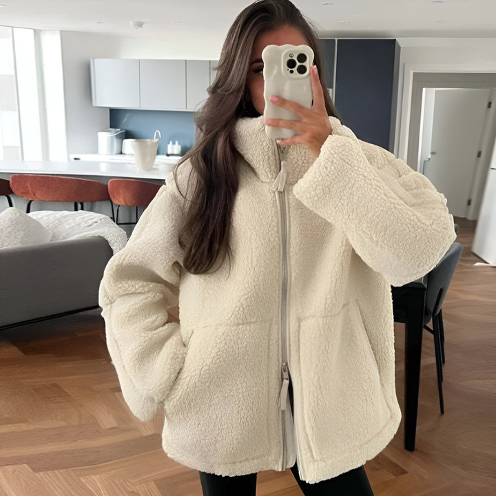 Bonita | Teddyfleece-Jacke