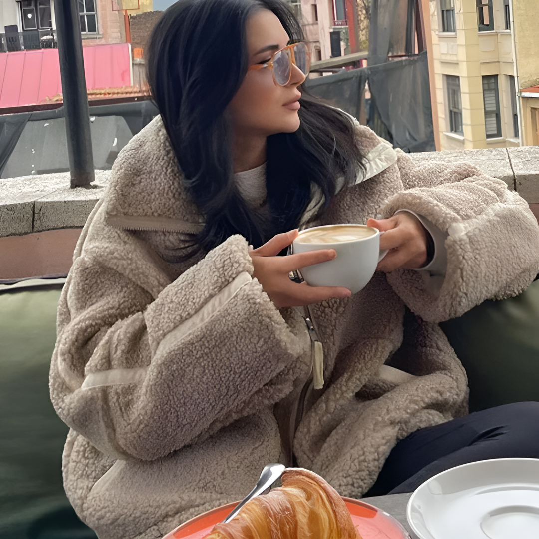 Bonita | Teddyfleece-Jacke