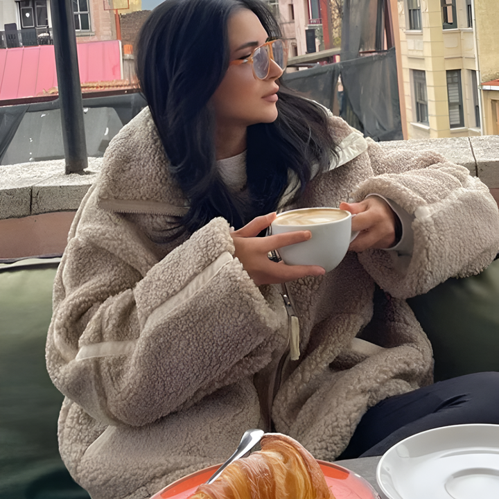 Bonita | Teddyfleece-Jacke