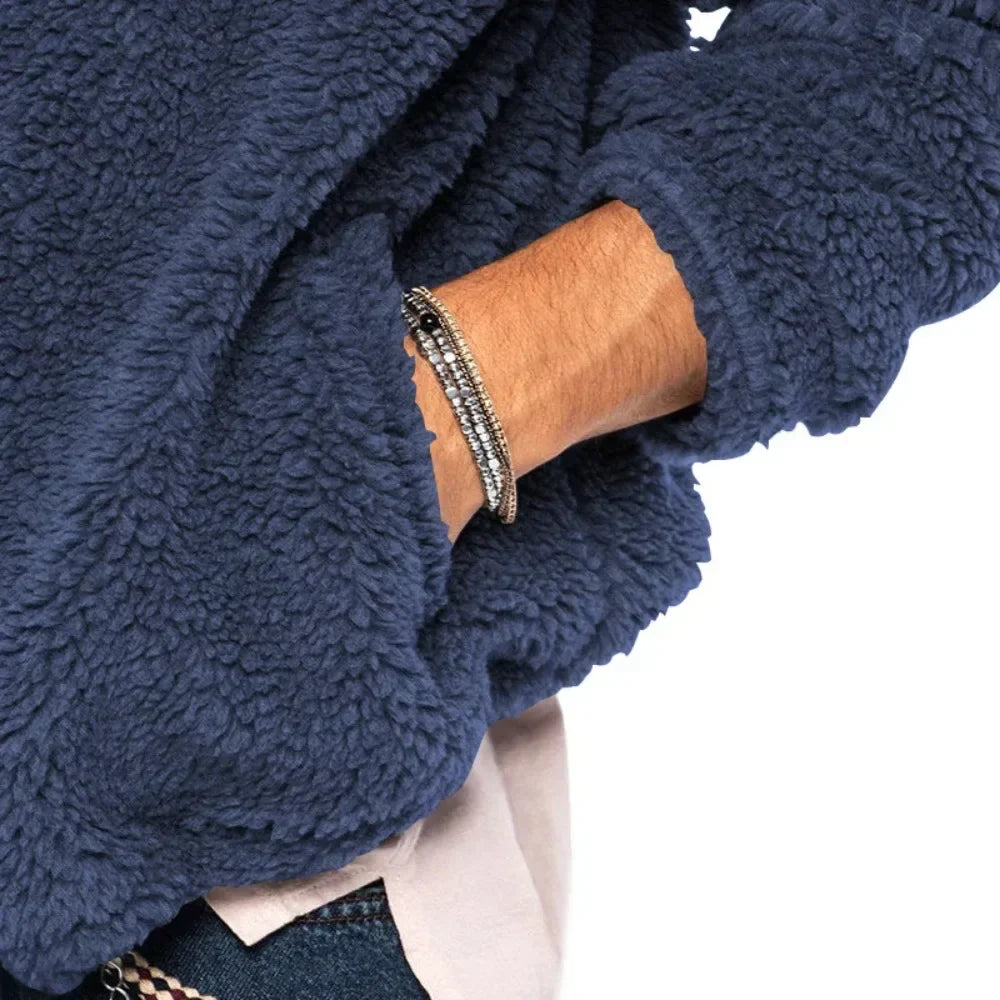 Elvio™ | Cómoda chaqueta polar de hombre con capucha para los días fríos