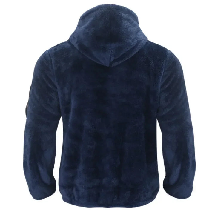 Elvio™ | Cómoda chaqueta polar de hombre con capucha para los días fríos