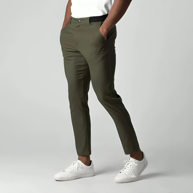 Amando™ | Pantalón chino elástico