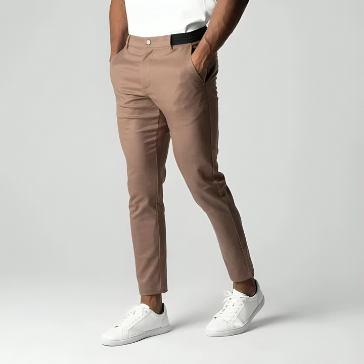 Amando™ | Pantalón chino elástico