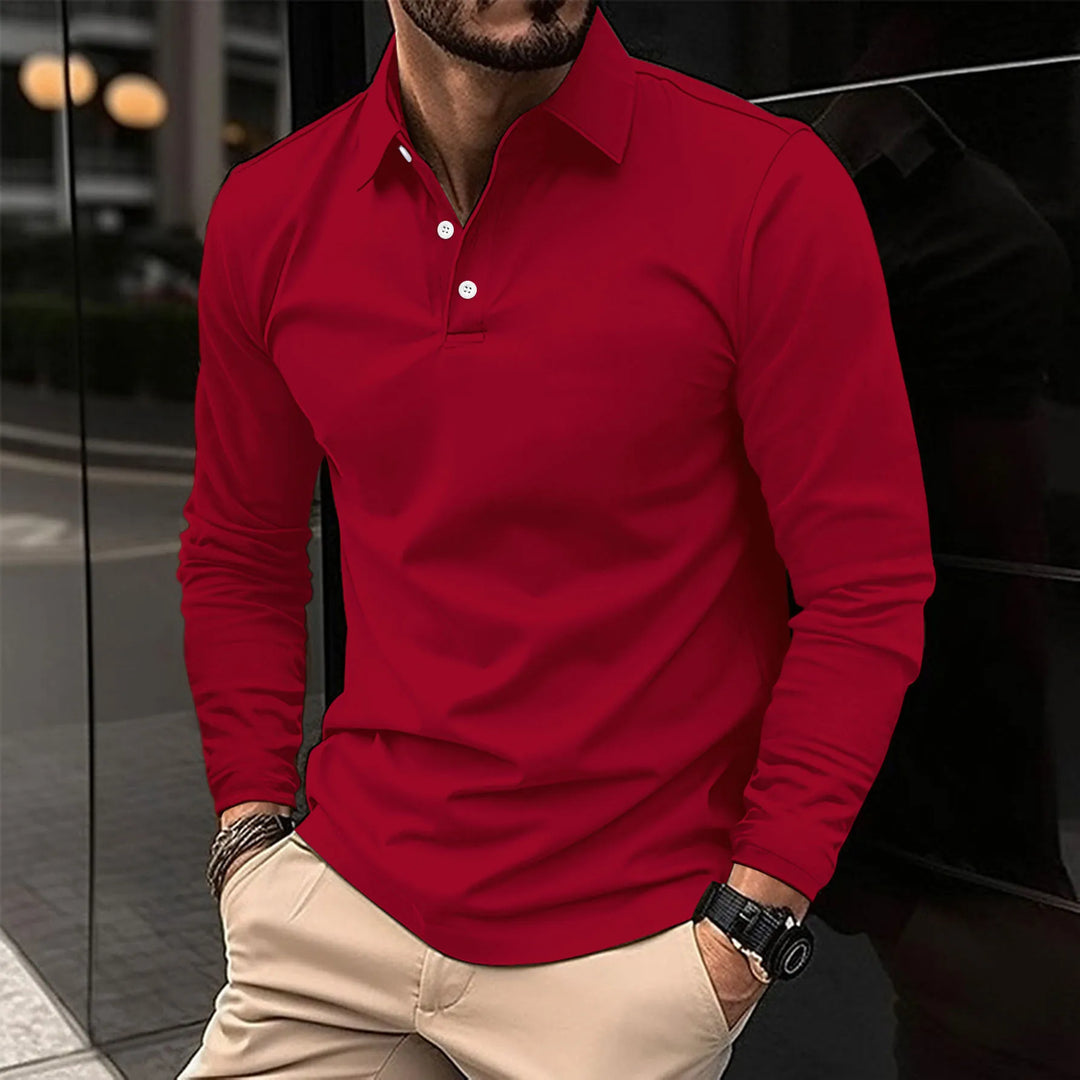 ELIAN | Polo informal de manga larga
