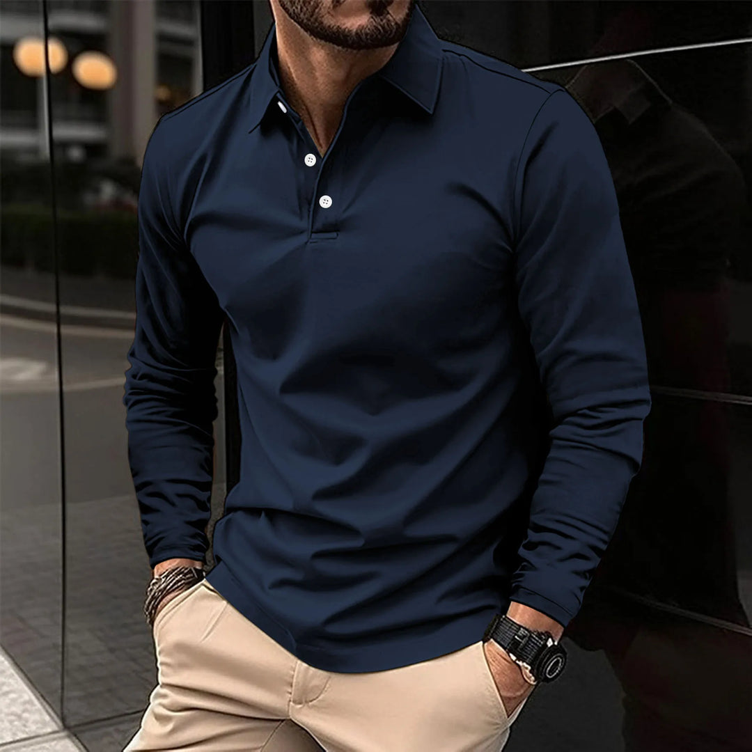 ELIAN | Polo informal de manga larga