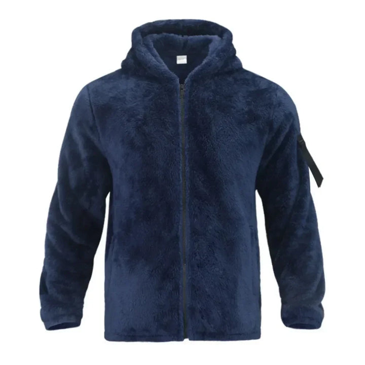 Elvio™ | Cómoda chaqueta polar de hombre con capucha para los días fríos