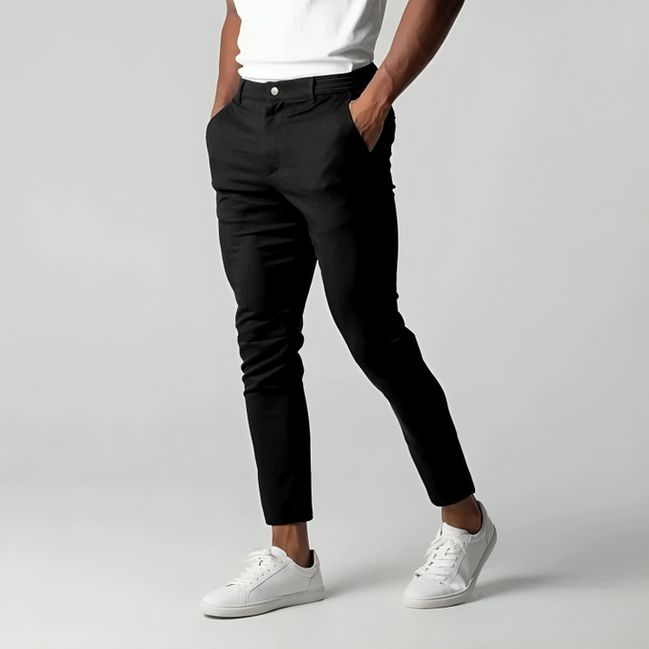 Amando™ | Pantalón chino elástico