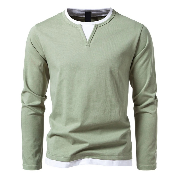 Esteban® |  Camiseta de algodón de manga larga