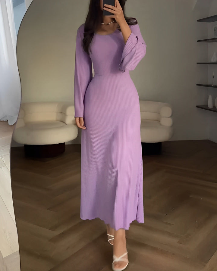 Suela™ | Vestido de Punto Elegante – Estilo y Comodidad