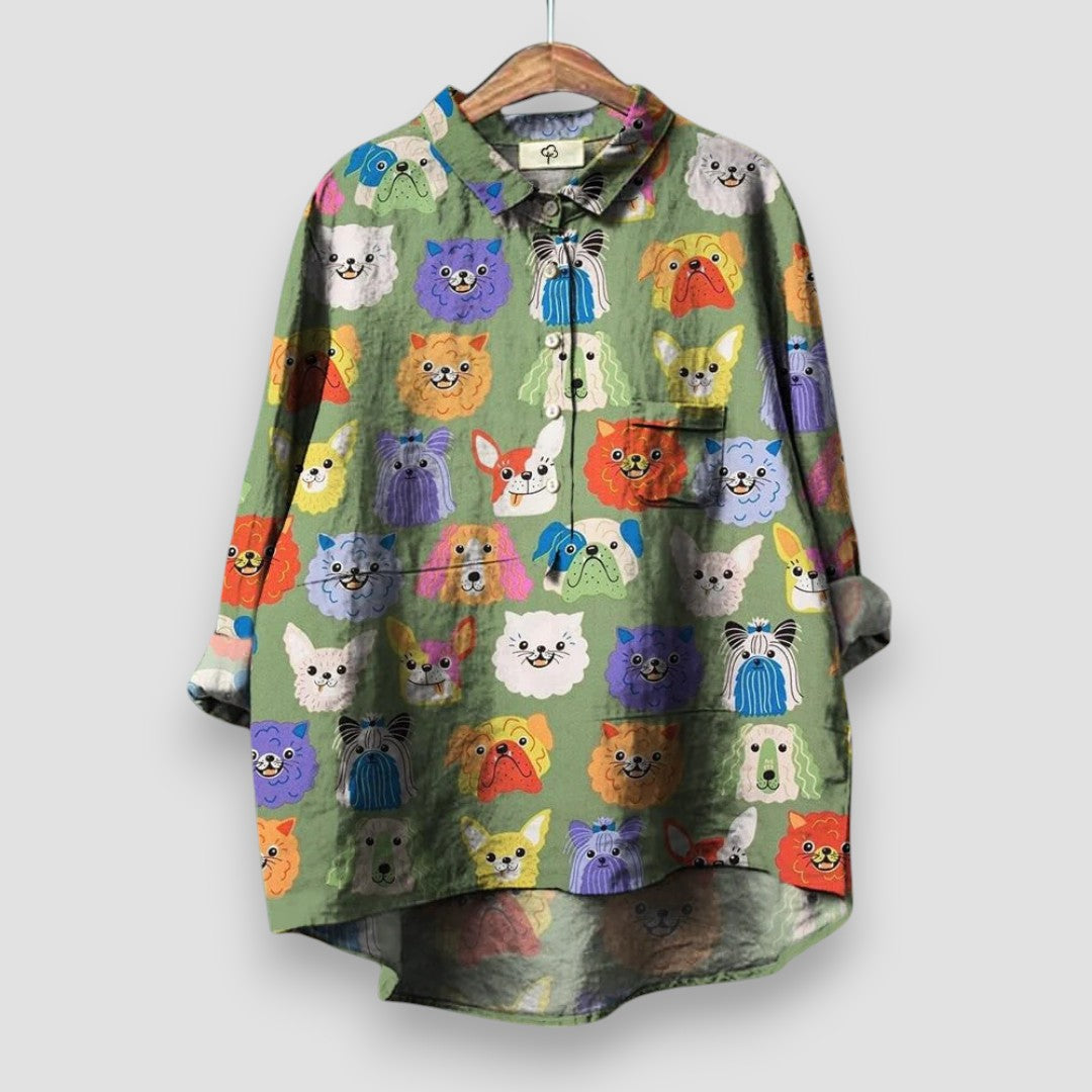 Camisa Lurdes | Estilo Arte y Comodidad