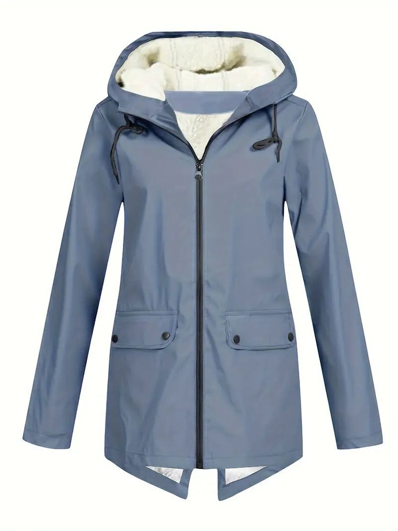 Pilar |  Sudadera con capucha y cremallera