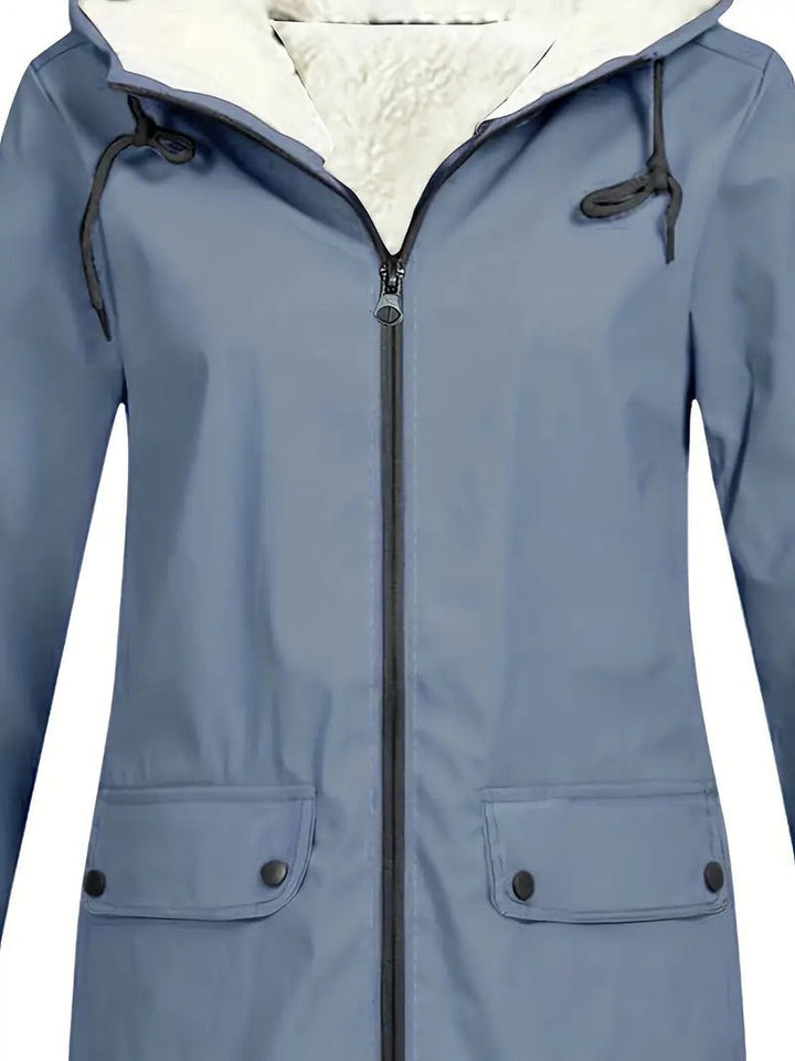 Pilar |  Sudadera con capucha y cremallera