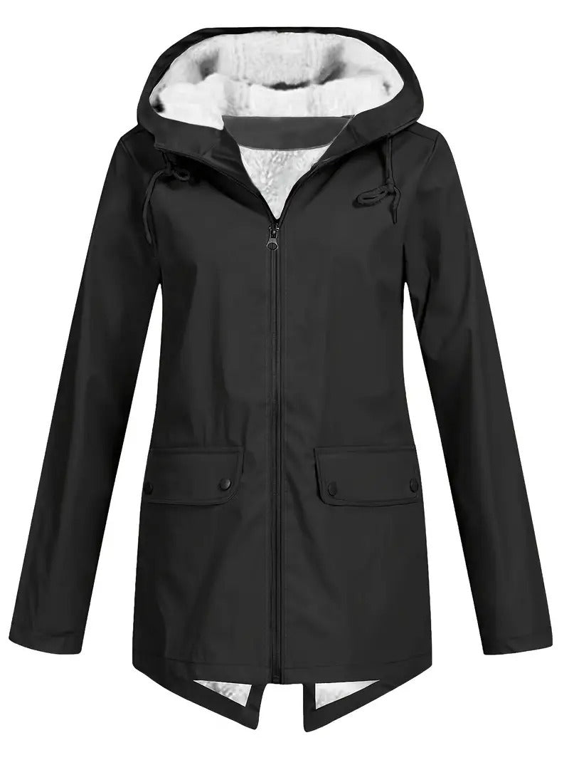 Pilar |  Sudadera con capucha y cremallera