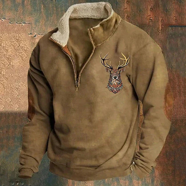 Jair | Viertel Jersey con cremallera