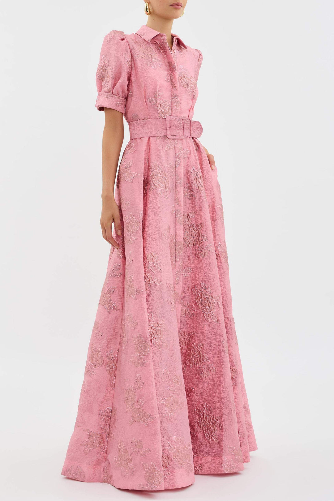 Chalina ™| Vestidos de manga corta con mangas abullonadas