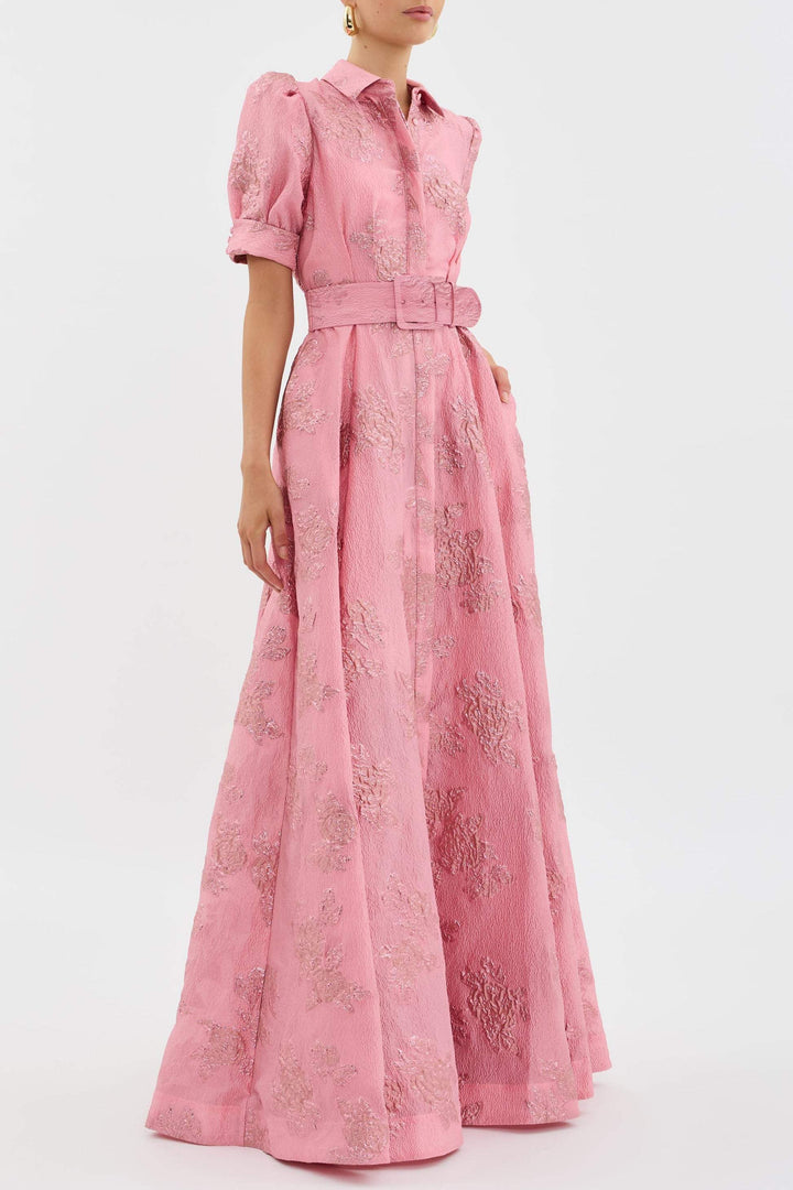 Chalina ™| Vestidos de manga corta con mangas abullonadas