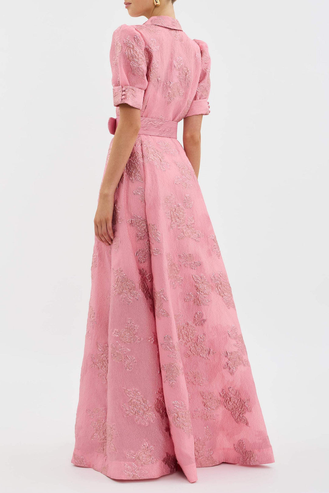 Chalina ™| Vestidos de manga corta con mangas abullonadas