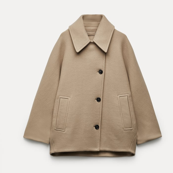 Sierra | Abrigo oversize de lana